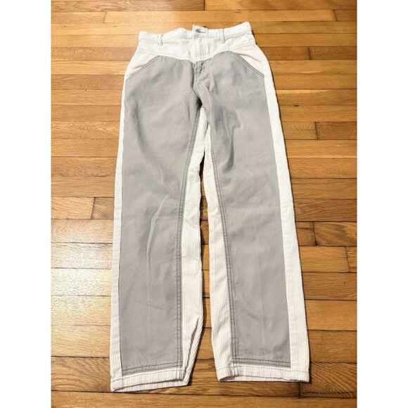 Urban Outfitters Denim - BDG Urban Outfitters Size 25 Corduroy Y2K Pants Two Tone Patchwork Beige